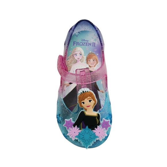 Disney Frozen 2 Anna and Elsa Casual Jelly Shoe (Toddler Girls) size 11
